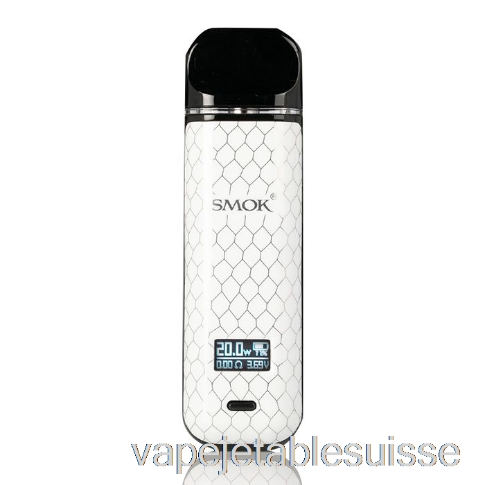 Vape Suisse Smok Novo X Système De Pod 25w Cobra Blanc
